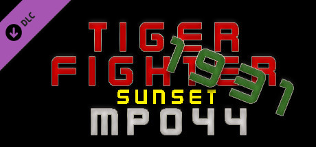 tiger fighter 1931 sunset mp044 vertical card thumbnail