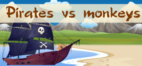 Pirates vs monkeys banner image