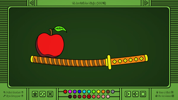 Alive Paint game for Linux 1