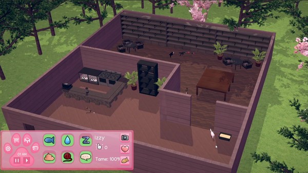 скриншот Cat Café Simulator 3