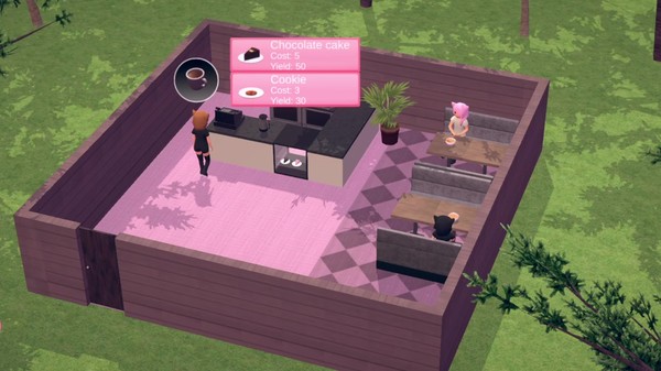 скриншот Cat Café Simulator 0