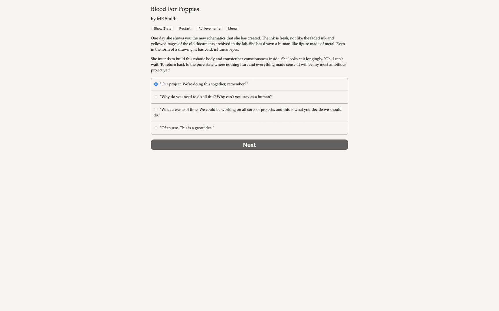 Blood for Poppies Demo #2