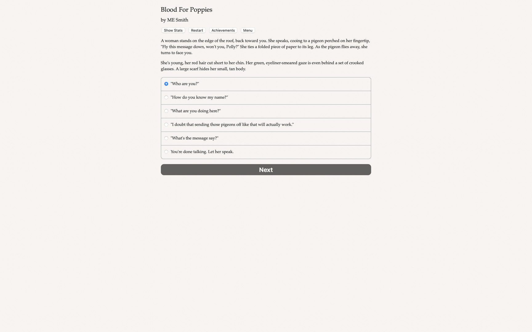 Blood for Poppies Demo #3