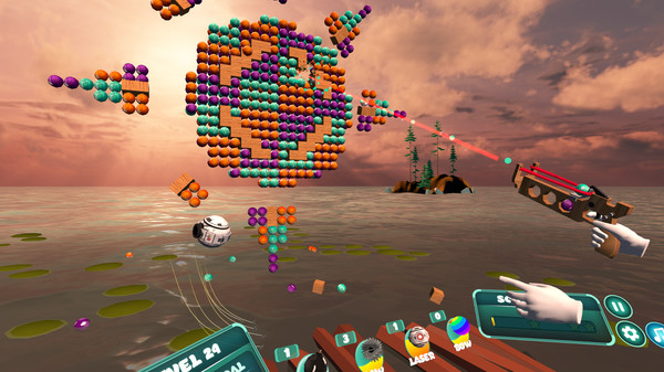 Скриншот из Marble Pop Paradise