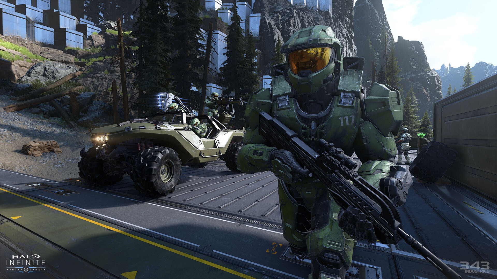 Halo Infinite Co-op Campaign & Mission Replay Flighting Set para a