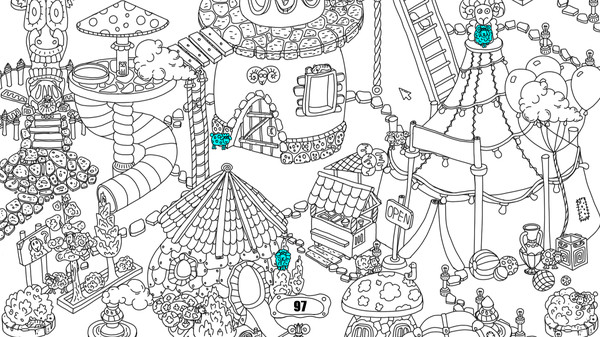 100 hidden rams game for Linux 1