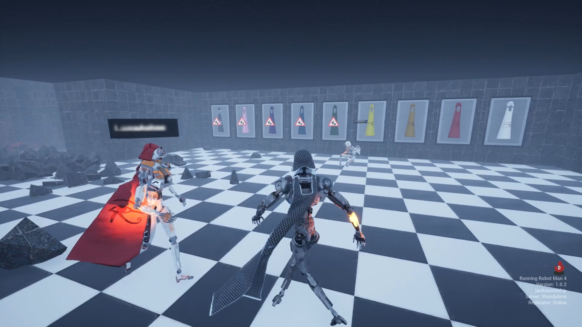 Running Robot Man 4 #6