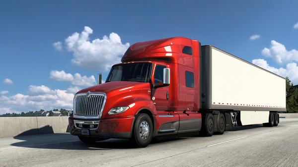 скриншот American Truck Simulator - International LT 1