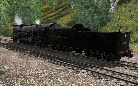 скриншот Trainz 2019 DLC - Chesapeake & Ohio K3-K3a 2-8-2 3