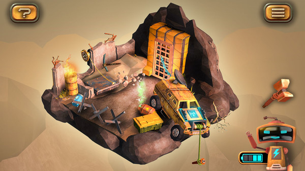 Скриншот из Tiny Robots Recharged