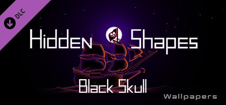 Hidden Shapes Black Skull - Wallpapers banner image