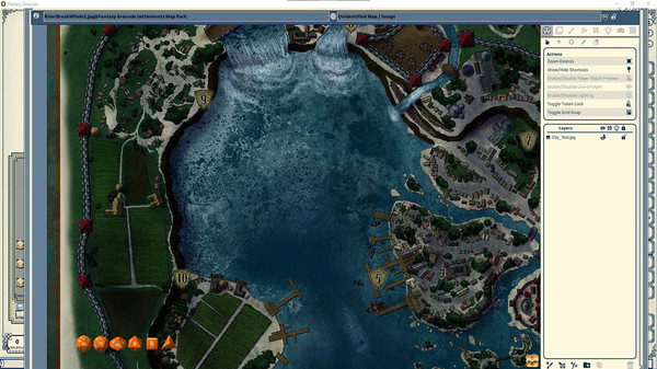 скриншот Fantasy Grounds - FG Settlements Map Pack 0
