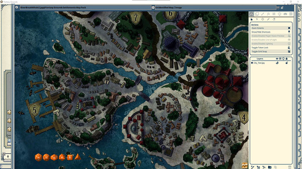 скриншот Fantasy Grounds - FG Settlements Map Pack 3
