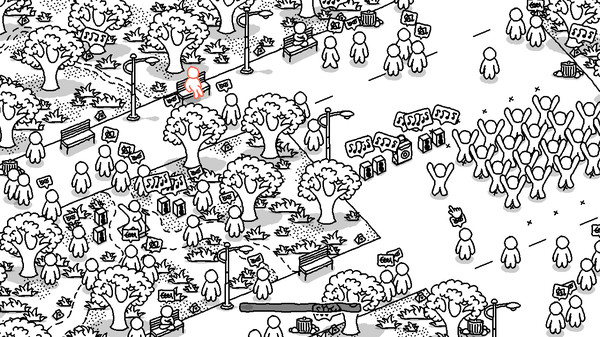 泡泡的人-游戏截图