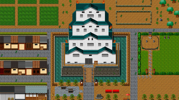 скриншот RPG Maker MZ -  Samurai Japan: Castle Tiles 2