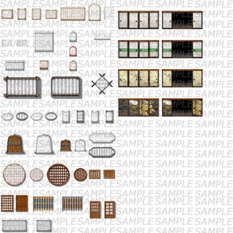 RPG Maker MZ - Samurai Japan: Castle Tiles