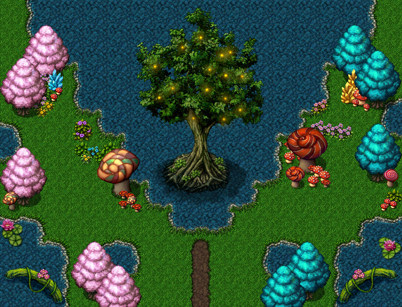 RPG Maker MZ - Wonderland Forest Tileset on Steam