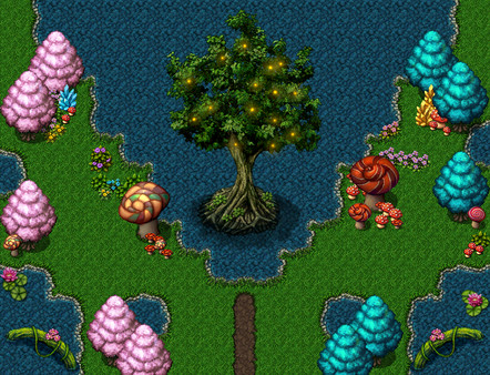 RPG Maker MZ - Wonderland Forest Tileset