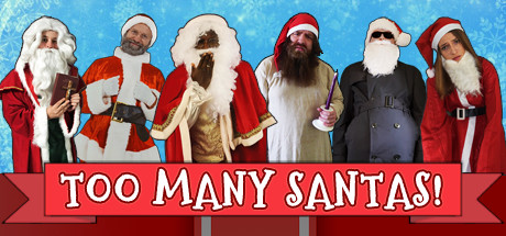Too Many Santas! Cover Image