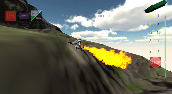 скриншот Flyland Wars: 1 Mountain Climb 4