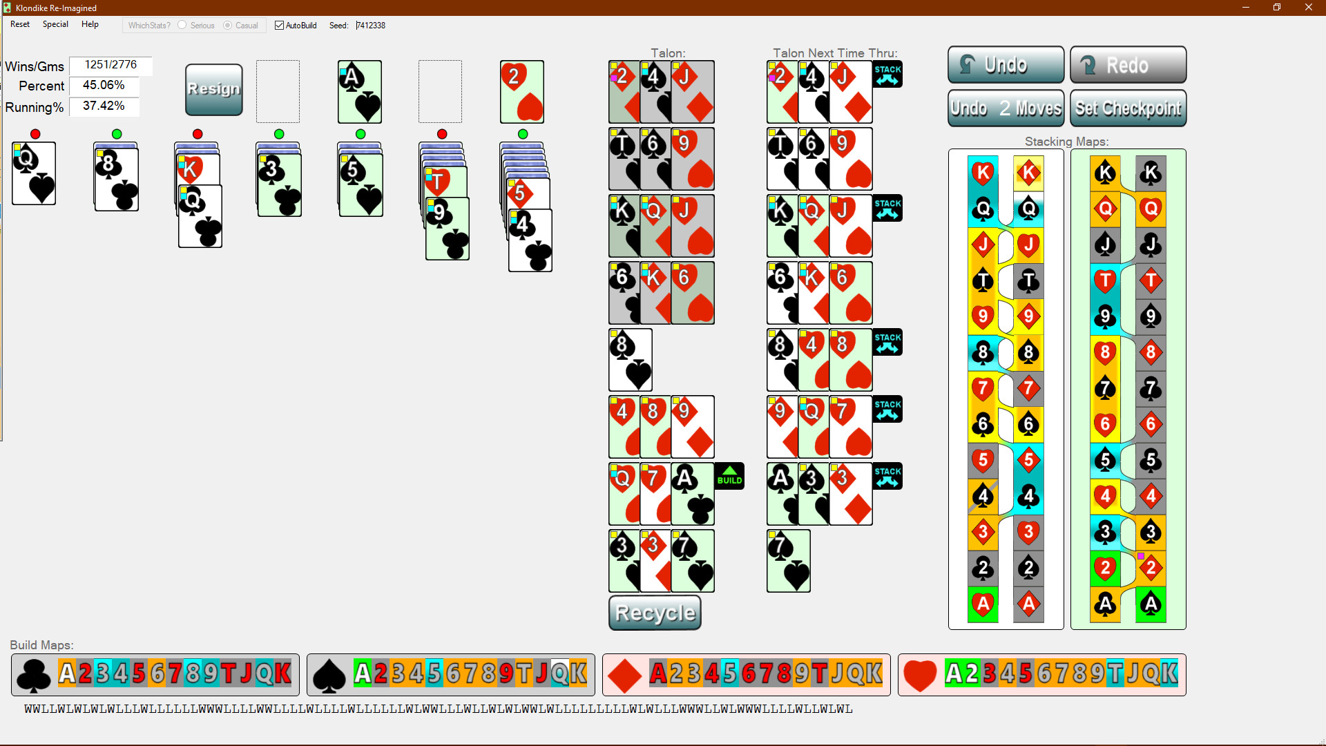 Klondike Re-Imagined screenshot 1