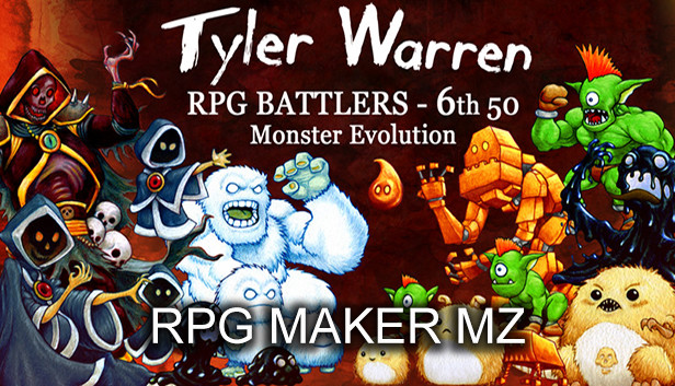 RPG Maker MZ - Tyler Warren RPG Battlers: Monster Evolution on Steam