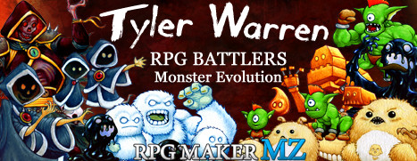 RPG Maker MZ - Tyler Warren RPG Battlers: Monster Evolution | Steambase