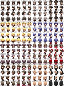 RPG Maker MZ - Heroine Character Pack 3