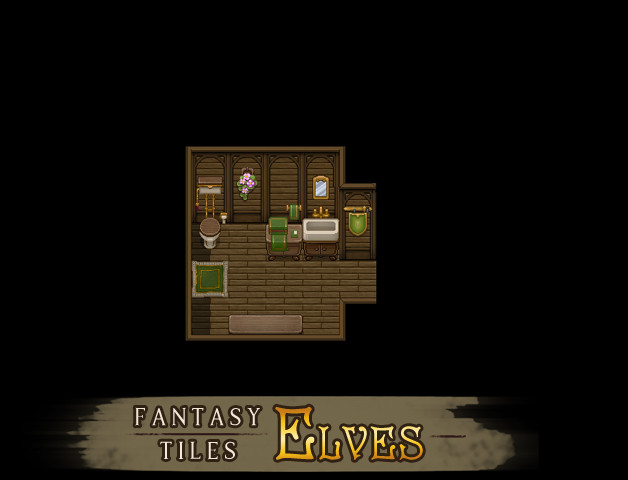 RPG Maker MZ - Fantasy Tiles - Elves #8