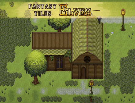 скриншот RPG Maker MZ - Fantasy Tiles - Elves 0
