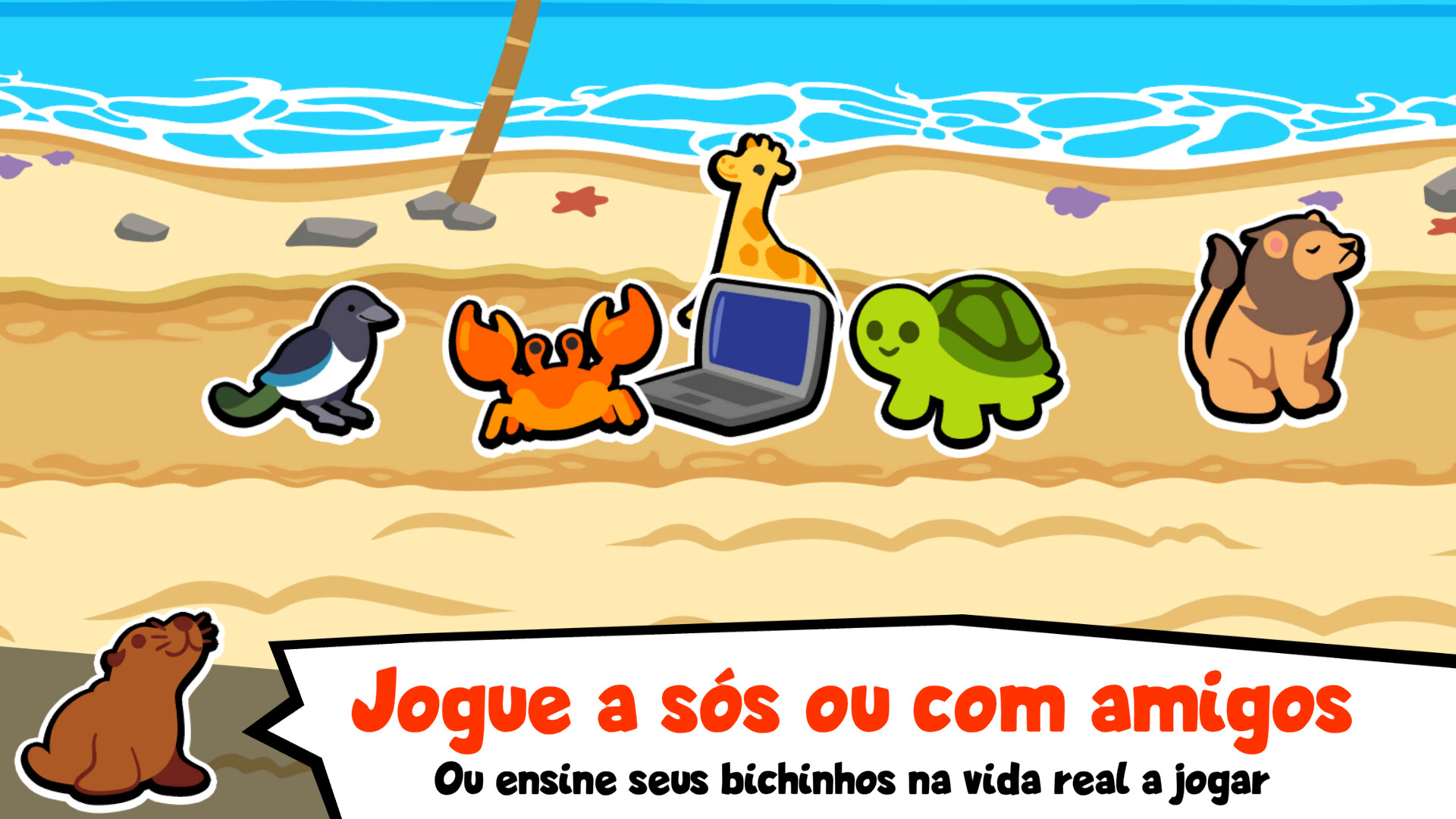 Pou Gameplay 2D, Joguinho do Pou