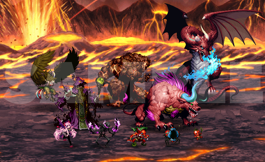 RPG Maker MZ - Otani Pixel Fantasy Enemy Pack Vol.1 screenshot screenshot 0