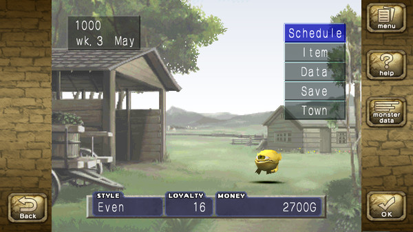 Screenshot of Monster Rancher 1 & 2 DX