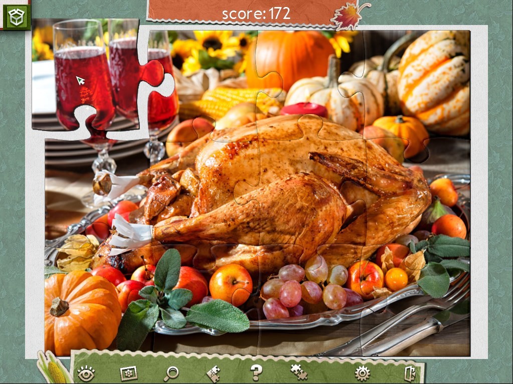 Holiday Jigsaw Thanksgiving Day 2 screenshot 1