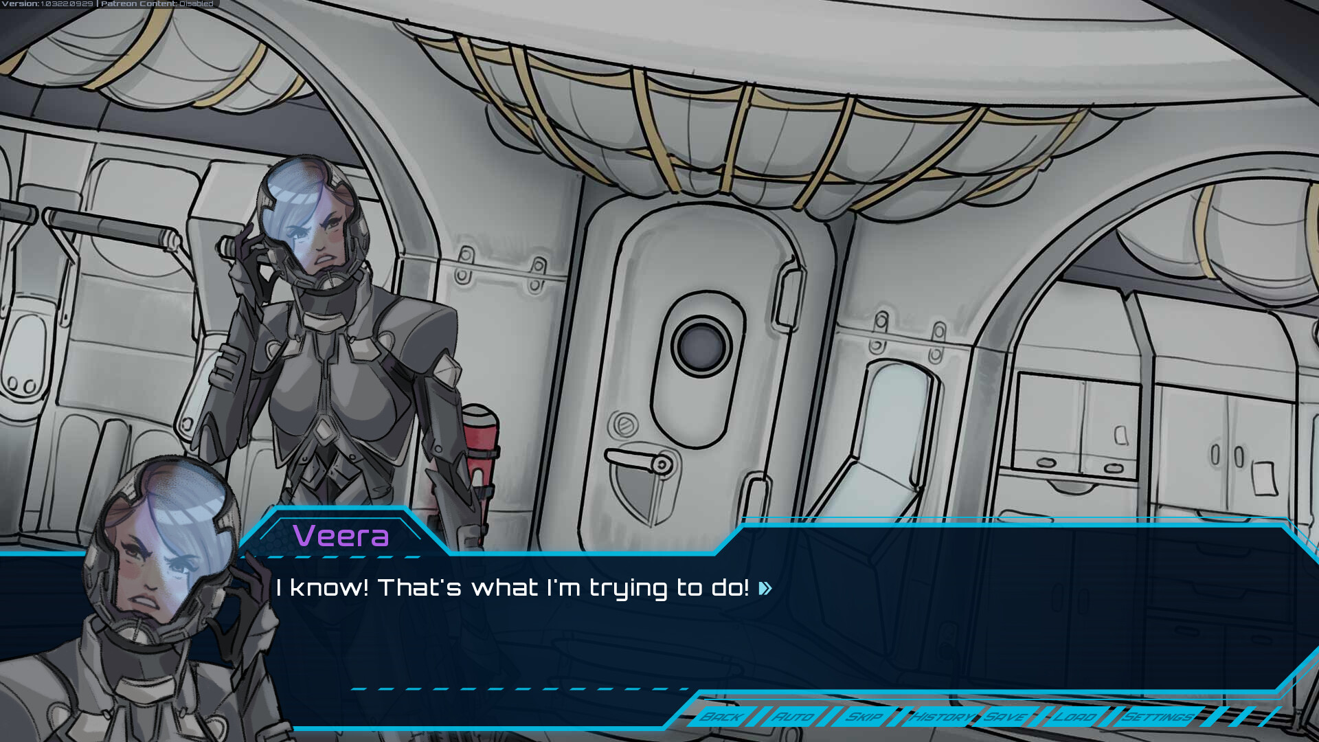 Infinite Stars - The Visual Novel screenshot 1
