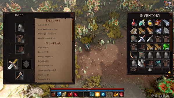 Brinefall game for Linux 1