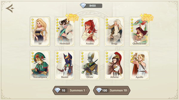 Ancient Gods game for Linux 1