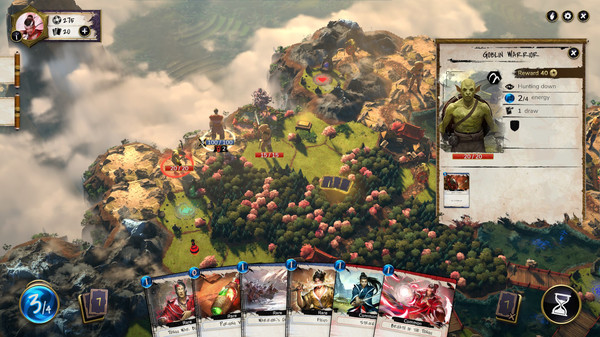 Скриншот из Mahokenshi - The Samurai Deckbuilder