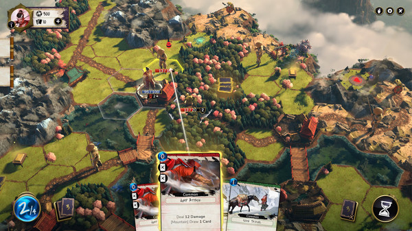 Скриншот из Mahokenshi - The Samurai Deckbuilder