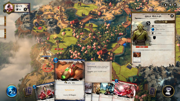 Скриншот из Mahokenshi - The Samurai Deckbuilder