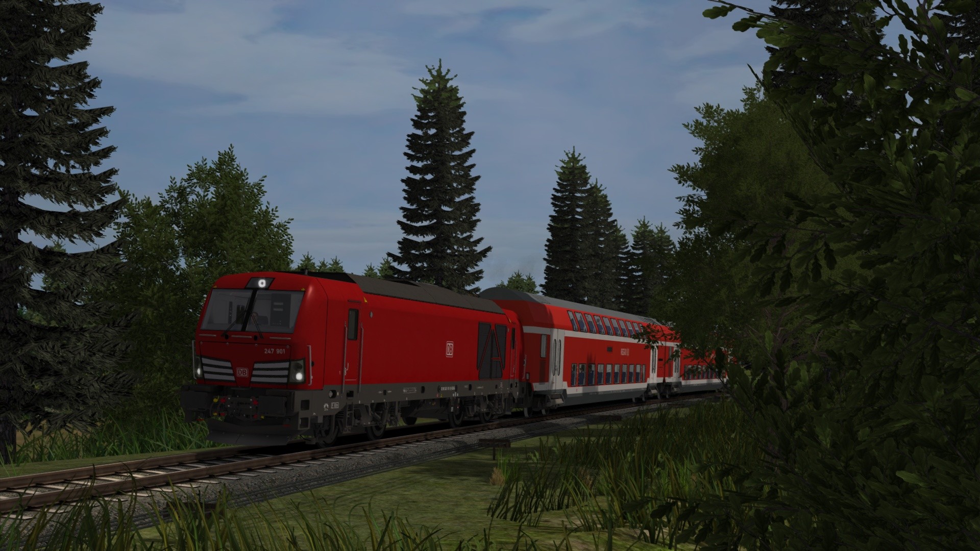 Train Simulator: DB BR 247 Loco Add-On Featured Screenshot #1