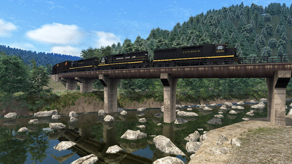 скриншот Train Simulator: CSX SD45-2 Loco Add-On 1