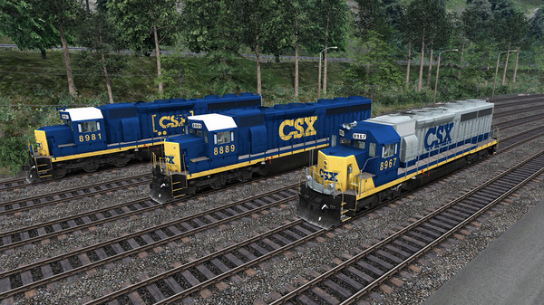 скриншот Train Simulator: CSX SD45-2 Loco Add-On 4
