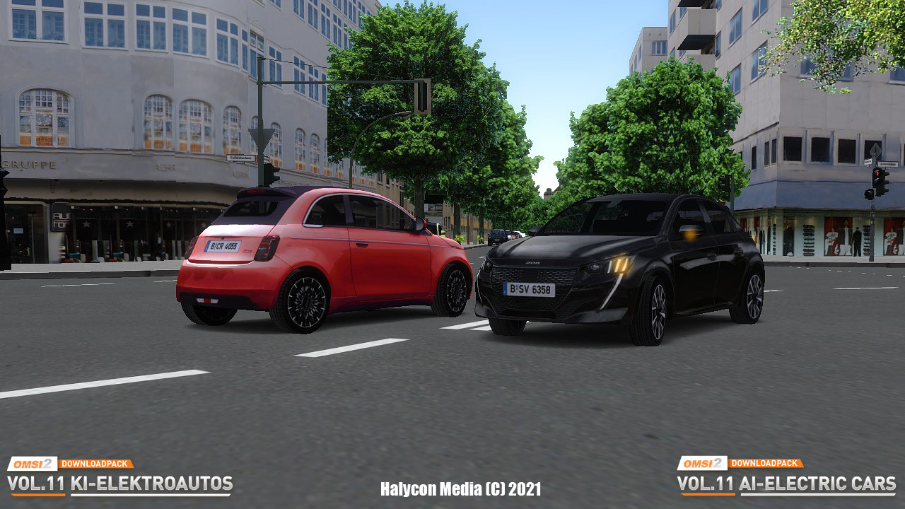 OMSI 2 Add-on Downloadpack Vol. 11 - AI Electric Cars #15