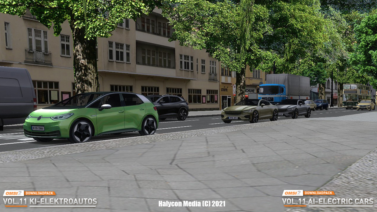 OMSI 2 Add-on Downloadpack Vol. 11 - AI Electric Cars #16