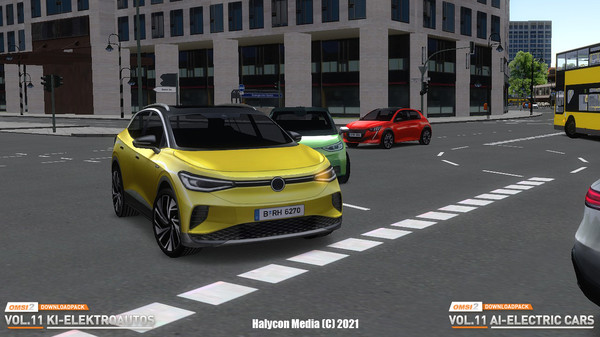 скриншот OMSI 2 Add-on Downloadpack Vol. 11 – AI-Electric Cars 4