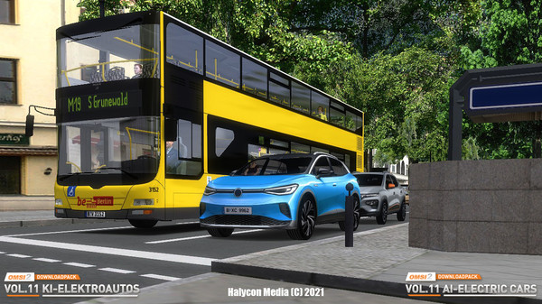 скриншот OMSI 2 Add-on Downloadpack Vol. 11 – AI-Electric Cars 0