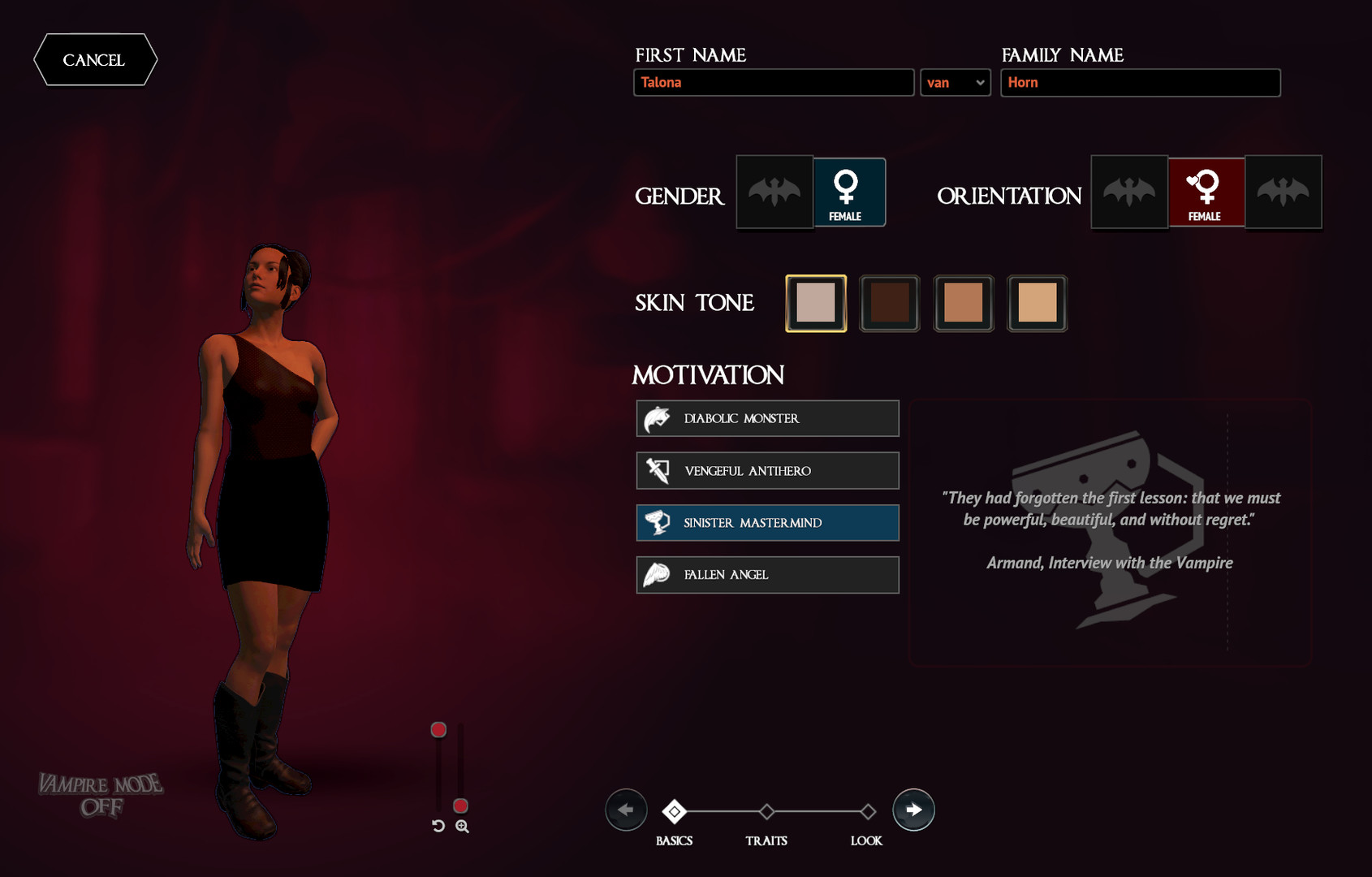 Shadow's Kiss Online Vampire RPG screenshot 1