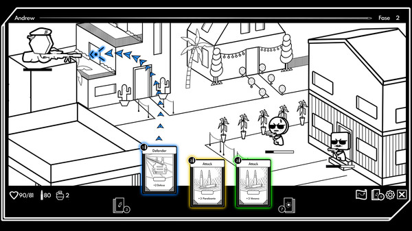 Скриншот из Geometric Sniper - Card Game