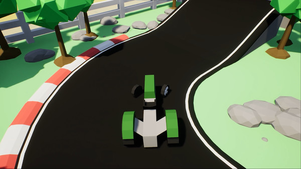 скриншот Poly Racing 4